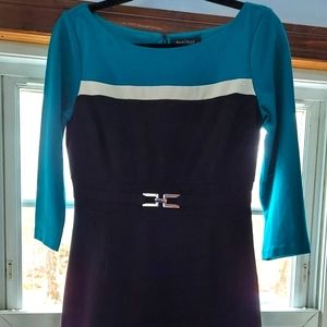 Size 4 Whitehouse blackmarket 3/4 sleeve dress